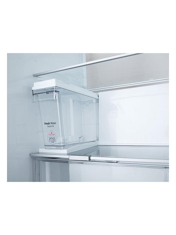 LG GSXE91BSAD 628L Instaview Smart Inverter American Style Fridge Freezer Brushed Steel - Image 6